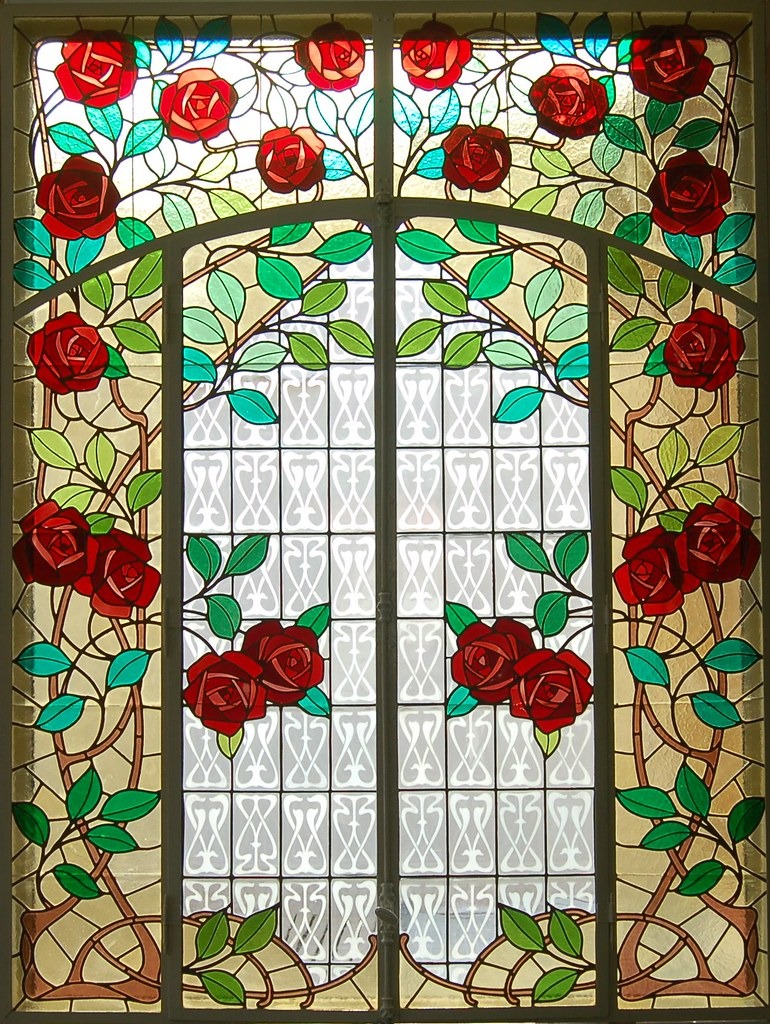 Vitrall de les roses