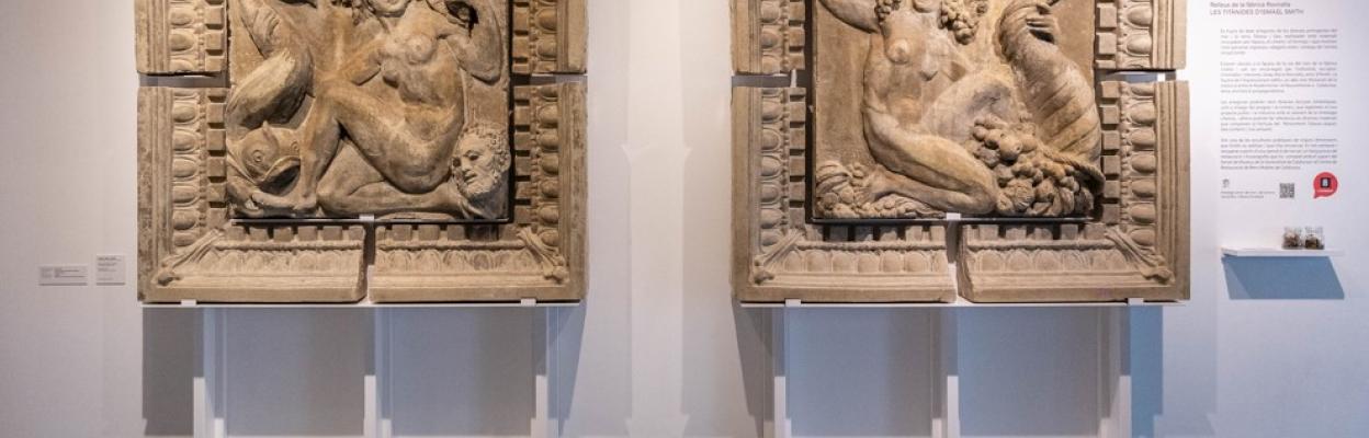 Relleus de la fàbrica Roviralta (Les titànides d'Ismael Smith)