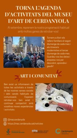 Tornen les activitats culturals del MAC